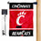 Cincinnati UC Bearcats Garden Flag and Mailbox Post Pole Mount Holder Set - Sports Collectibles, Sports Memorabilia, Sports Fan Shop, Sports Gifts