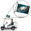 WinCraft Philadelphia Eagles Golf Cart Flag Pole and Holder Mounting Bracket - Sports Collectibles, Sports Memorabilia, Sports Fan Shop, Sports Gifts
