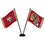 WinCraft San Francisco 49ers Desk and Table Top Flags - Sports Collectibles, Sports Memorabilia, Sports Fan Shop, Sports Gifts