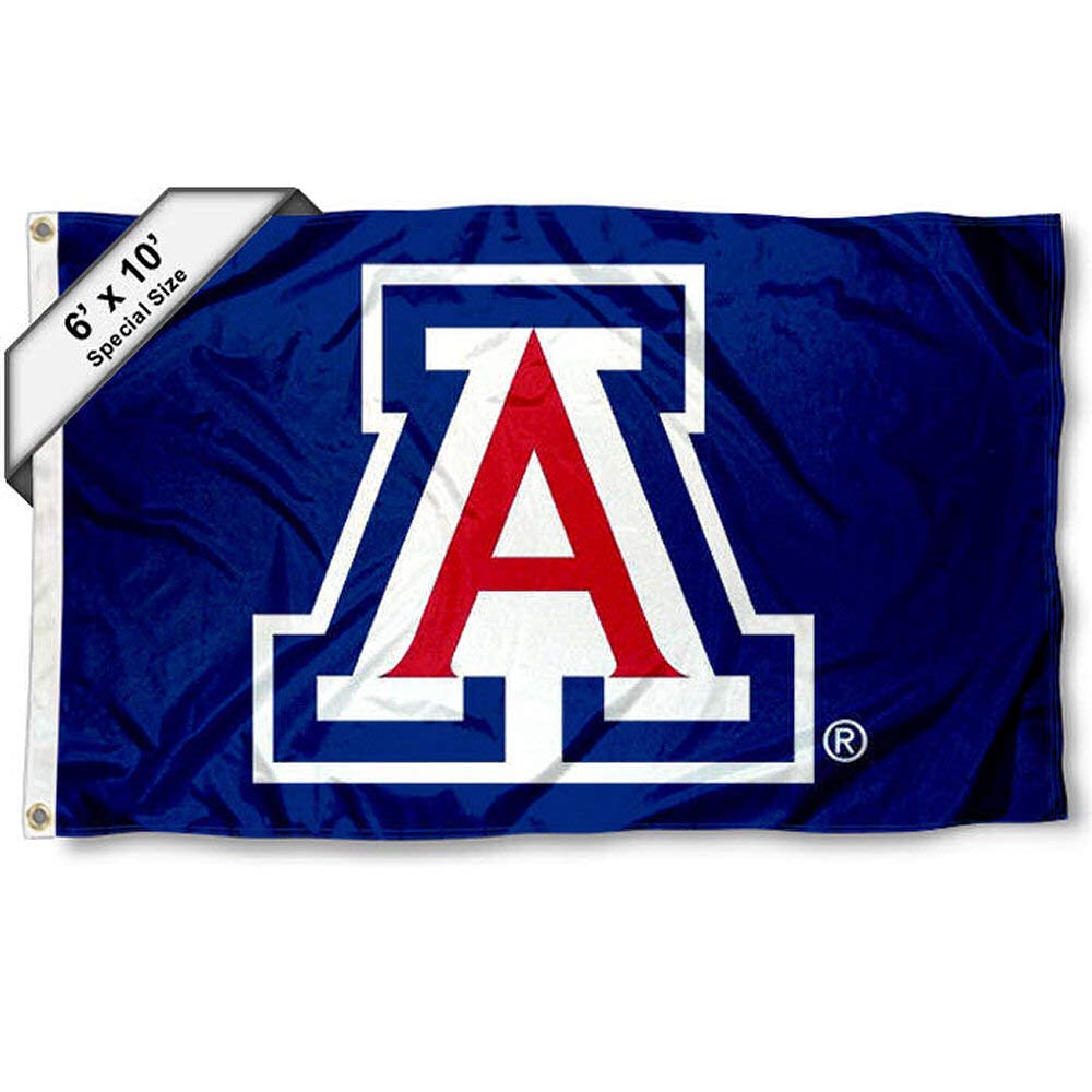 College Flags & Banners Co. Arizona Wildcats 6x10 Feet Flag - Sports Collectibles, Sports Memorabilia, Sports Fan Shop, Sports Gifts