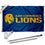 College Flags & Banners Co. Texas A&M Commerce Lions Flag and Pole Bracket Mount Bundle - Sports Collectibles, Sports Memorabilia, Sports Fan Shop, Sports Gifts