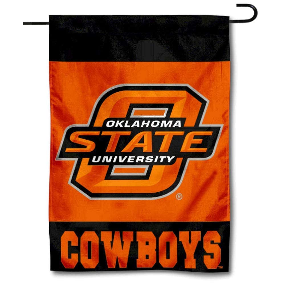 College Flags & Banners Co. Oklahoma State Cowboys Garden and USA Flag Stand Pole Holder Set - Sports Collectibles, Sports Memorabilia, Sports Fan Shop, Sports Gifts