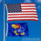 College Flags & Banners Co. Kansas KU Jayhawks Small 2x3 Foot Flag - Sports Collectibles, Sports Memorabilia, Sports Fan Shop, Sports Gifts