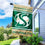 Sacramento State Hornets Double Sided Banner with Flag Pole Set - Sports Collectibles, Sports Memorabilia, Sports Fan Shop, Sports Gifts