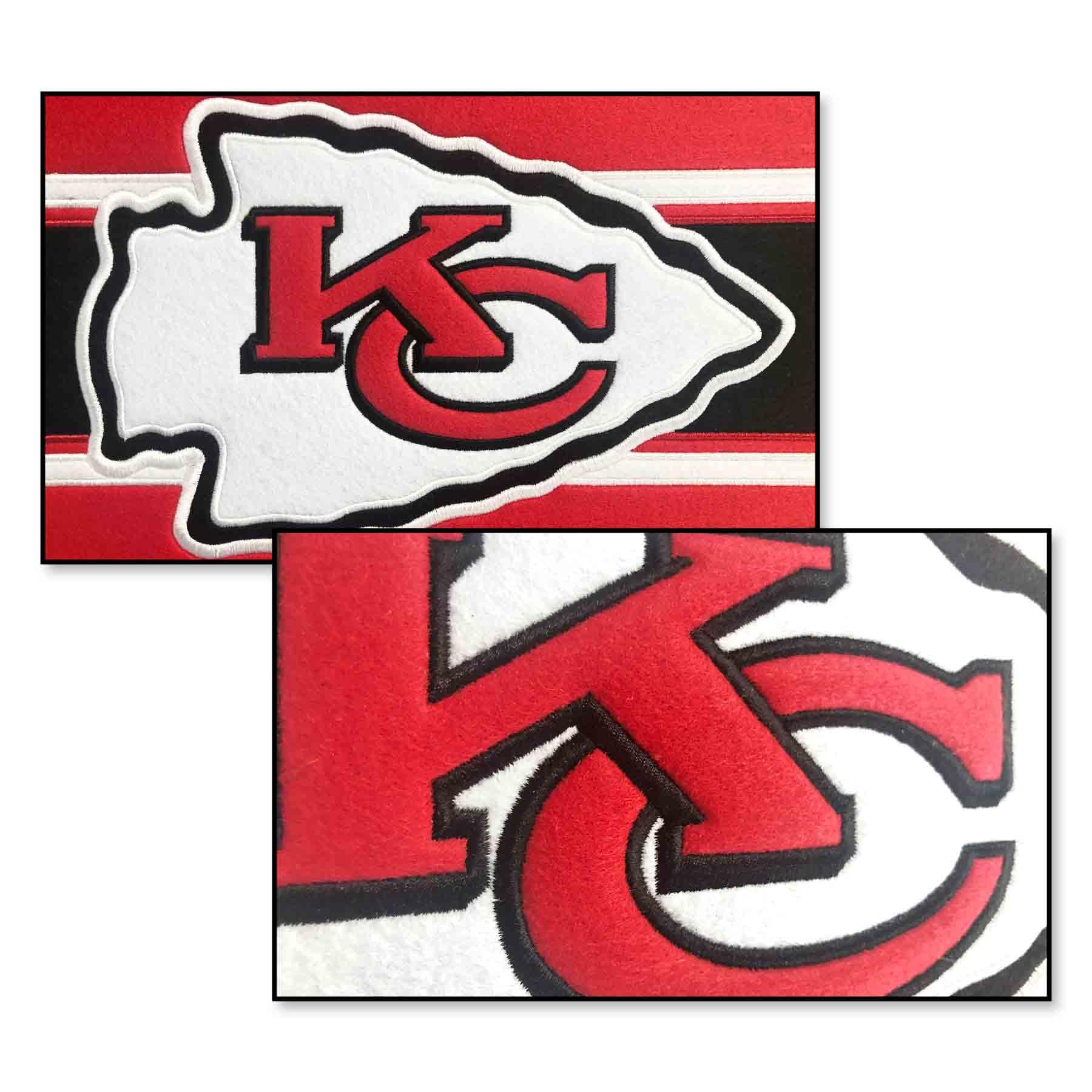WinCraft Kansas City Chiefs Embroidered and Sewn Pennant - Sports Collectibles, Sports Memorabilia, Sports Fan Shop, Sports Gifts