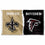 Saints and Falcons House Divided Flag Rivalry Banner - Sports Collectibles, Sports Memorabilia, Sports Fan Shop, Sports Gifts