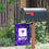 College Flags & Banners Co. New York University Garden Flag and Mailbox Post Pole Mount Holder Set - Sports Collectibles, Sports Memorabilia, Sports Fan Shop, Sports Gifts