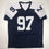 Autographed/Signed Taco Charlton Dallas Thanksgiving Day Football Jersey JSA COA