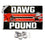 Cleveland Browns Dawg Pound Banner and Tapestry Wall Tack Pads - Sports Collectibles, Sports Memorabilia, Sports Fan Shop, Sports Gifts