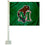 College Flags & Banners Co. Minot State Beavers Car Flag - Sports Collectibles, Sports Memorabilia, Sports Fan Shop, Sports Gifts