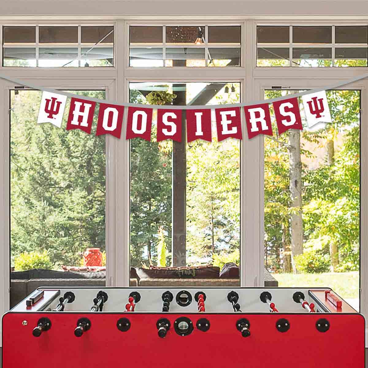 Indiana Hoosiers Banner String Pennant Flags - Sports Collectibles, Sports Memorabilia, Sports Fan Shop, Sports Gifts