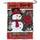Tampa Bay Buccaneers Holiday Winter Snow Garden Flag Double Sided Banner - Sports Collectibles, Sports Memorabilia, Sports Fan Shop, Sports Gifts