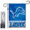 WinCraft Lions Garden Flag and Stand Pole Holder Mount - Sports Collectibles, Sports Memorabilia, Sports Fan Shop, Sports Gifts