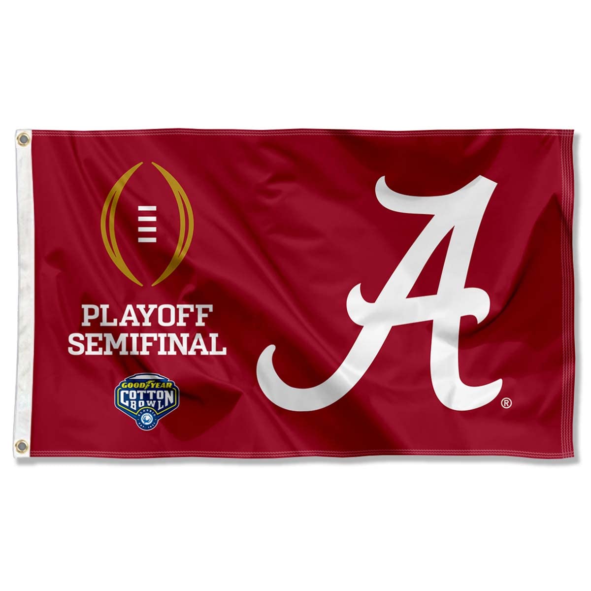 College Flags & Banners Co. Alabama Crimson Tide College Football Playoff Semifinal Banner Flag - Sports Collectibles, Sports Memorabilia, Sports Fan Shop, Sports Gifts
