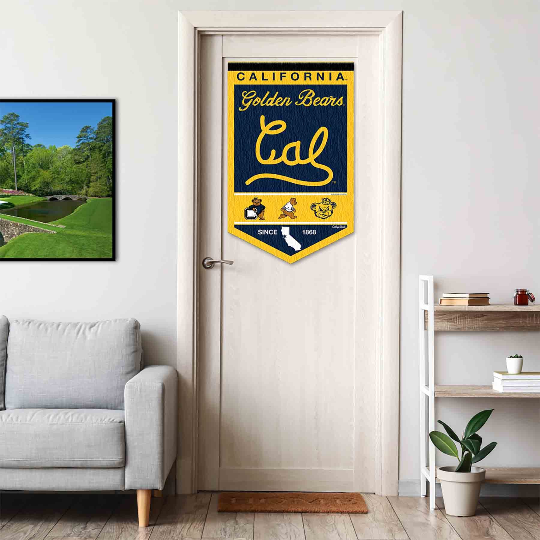 College Flags & Banners Co. Cal Berkeley Golden Bears Heritage History Banner Pennant - Sports Collectibles, Sports Memorabilia, Sports Fan Shop, Sports Gifts