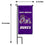 College Flags & Banners Co. James Madison Dukes Mini Garden and Flower Pot Flag Topper - Sports Collectibles, Sports Memorabilia, Sports Fan Shop, Sports Gifts
