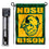 North Dakota State University Garden Flag and Flag Stand Pole Holder Set - Sports Collectibles, Sports Memorabilia, Sports Fan Shop, Sports Gifts