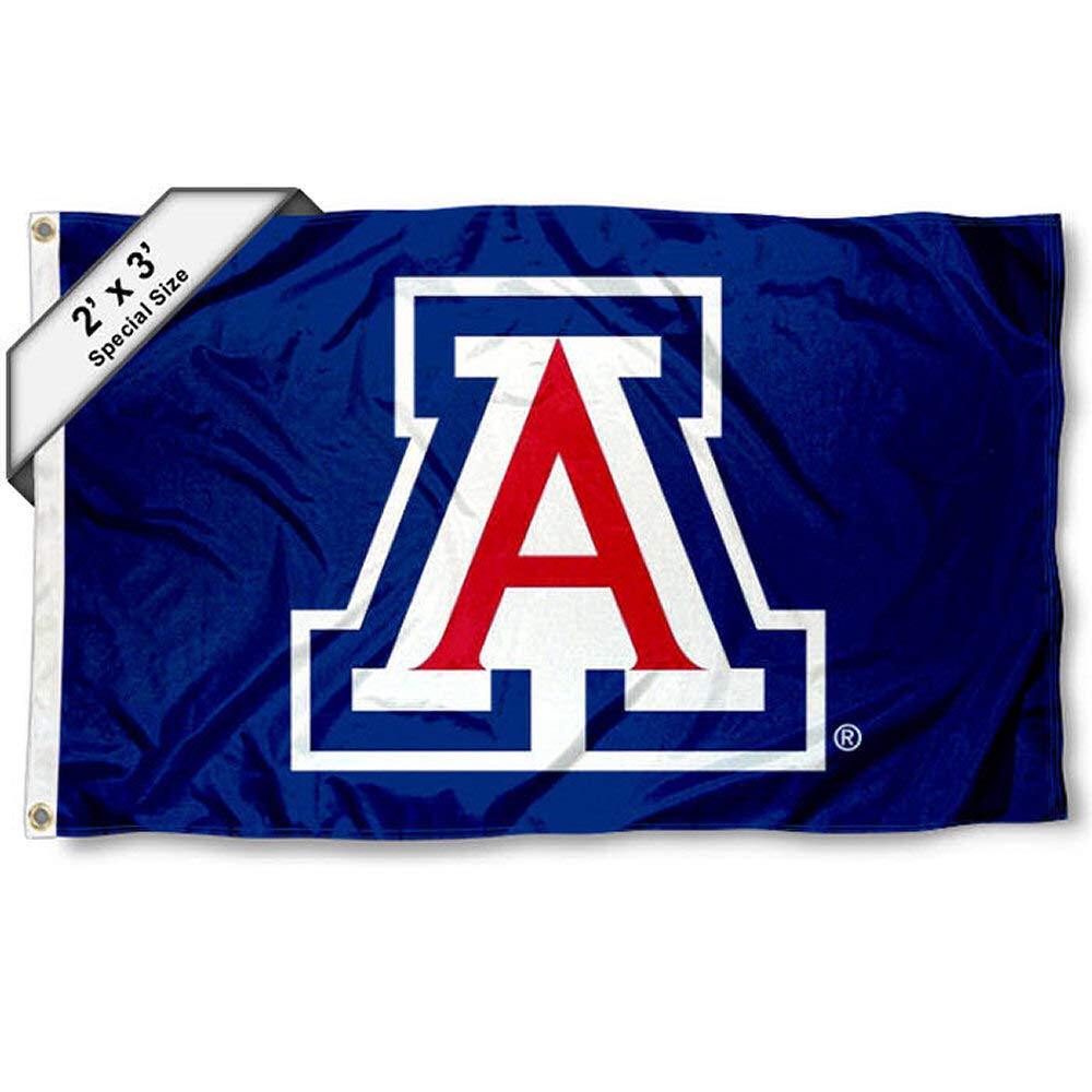 College Flags & Banners Co. Arizona Wildcats 2x3 Foot Flag - Sports Collectibles, Sports Memorabilia, Sports Fan Shop, Sports Gifts