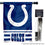 WinCraft Colts Banner House Flag and 5 Foot Flagpole Set - Sports Collectibles, Sports Memorabilia, Sports Fan Shop, Sports Gifts