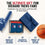 For Bare Feet NBA PHILADELPHIA 76ERS MVP Crew Sock Team Color Large - Sports Gifts, Sports Memorabilia, Sports Collectibles, Fan Shop