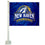 College Flags & Banners Co. New Haven Chargers Car Flag - Sports Collectibles, Sports Memorabilia, Sports Fan Shop, Sports Gifts