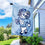 College Flags & Banners Co. North Carolina Tar Heel House Flag with Flag Pole Set - Sports Collectibles, Sports Memorabilia, Sports Fan Shop, Sports Gifts