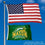 College Flags & Banners Co. George Mason Patriots 2x3 Foot Flag - Sports Collectibles, Sports Memorabilia, Sports Fan Shop, Sports Gifts