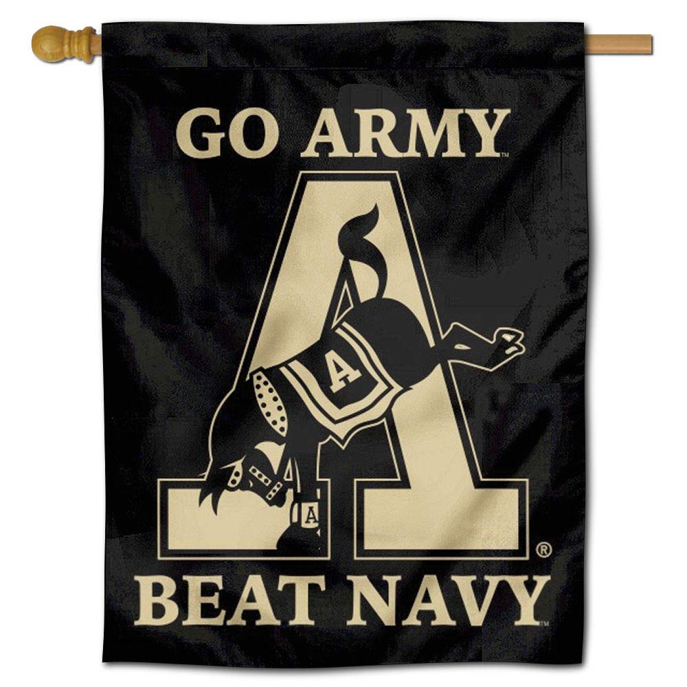 College Flags & Banners Co. Go Army Beat Navy Double Sided House Flag - Sports Collectibles, Sports Memorabilia, Sports Fan Shop, Sports Gifts