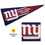 WinCraft New York Giants Embroidered and Sewn Pennant - Sports Collectibles, Sports Memorabilia, Sports Fan Shop, Sports Gifts