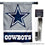 WinCraft Cowboys Banner House Flag and 5 Foot Flagpole Set - Sports Collectibles, Sports Memorabilia, Sports Fan Shop, Sports Gifts