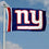 WinCraft NY Giants 4 ft x 6 ft Foot Flag - Sports Collectibles, Sports Memorabilia, Sports Fan Shop, Sports Gifts