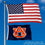 College Flags & Banners Co. Auburn Small 2x3 Foot Flag - Sports Collectibles, Sports Memorabilia, Sports Fan Shop, Sports Gifts