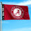 College Flags & Banners Co. Alabama Crimson Tide Printed Header 3x5 Foot Banner Flag - Sports Collectibles, Sports Memorabilia, Sports Fan Shop, Sports Gifts