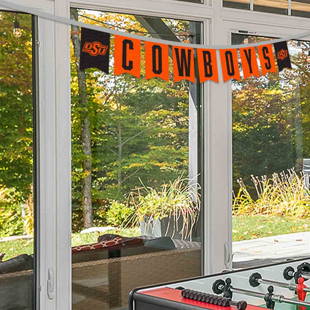 Oklahoma State Cowboys Banner String Pennant Flags - Sports Collectibles, Sports Memorabilia, Sports Fan Shop, Sports Gifts