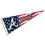 WinCraft Braves Nation USA Stars and Stripes Pennant Full Size Pennant Flag - Sports Collectibles, Sports Memorabilia, Sports Fan Shop, Sports Gifts