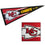 WinCraft Kansas City Chiefs Embroidered and Sewn Pennant - Sports Collectibles, Sports Memorabilia, Sports Fan Shop, Sports Gifts