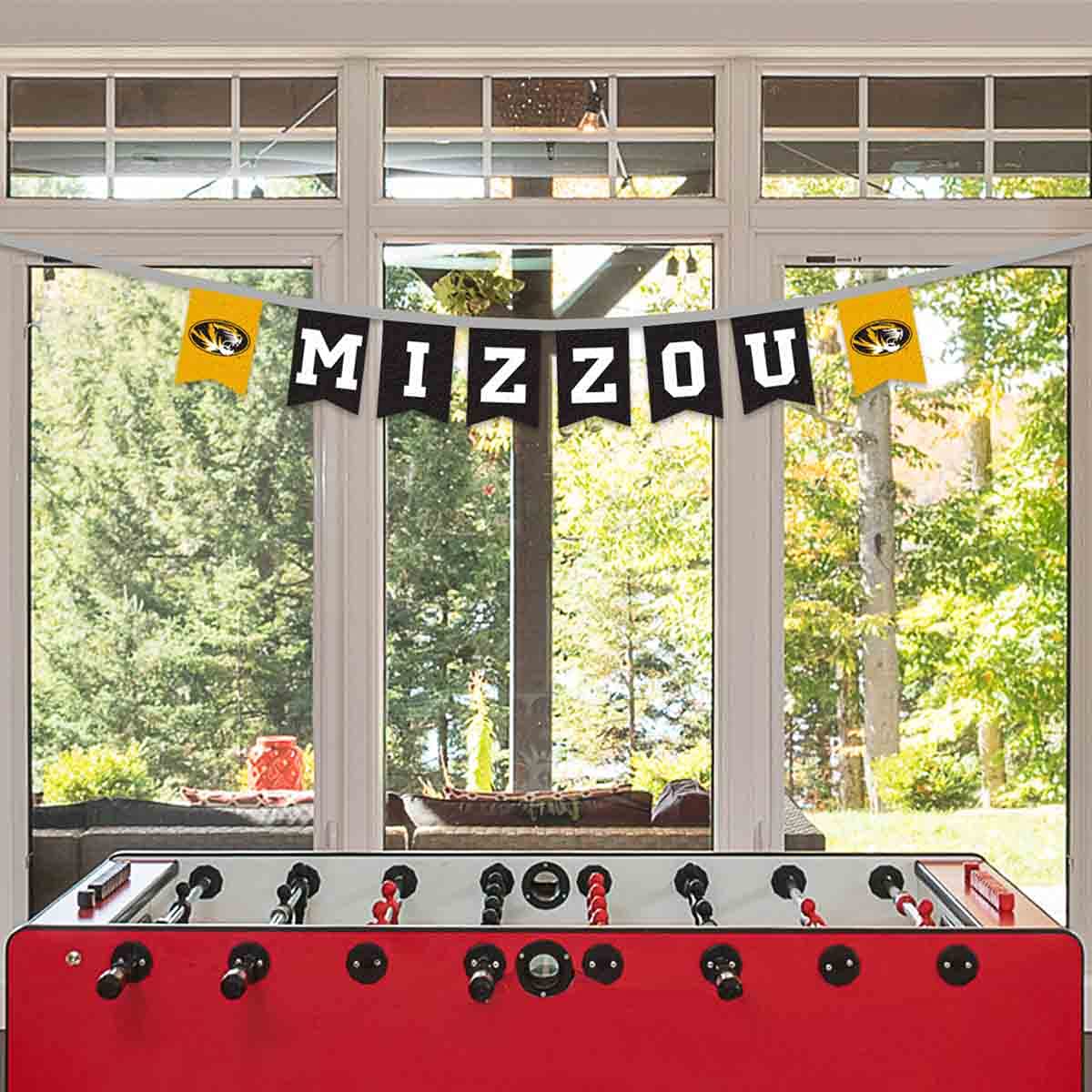 Missouri Tigers Banner String Pennant Flags - Sports Collectibles, Sports Memorabilia, Sports Fan Shop, Sports Gifts
