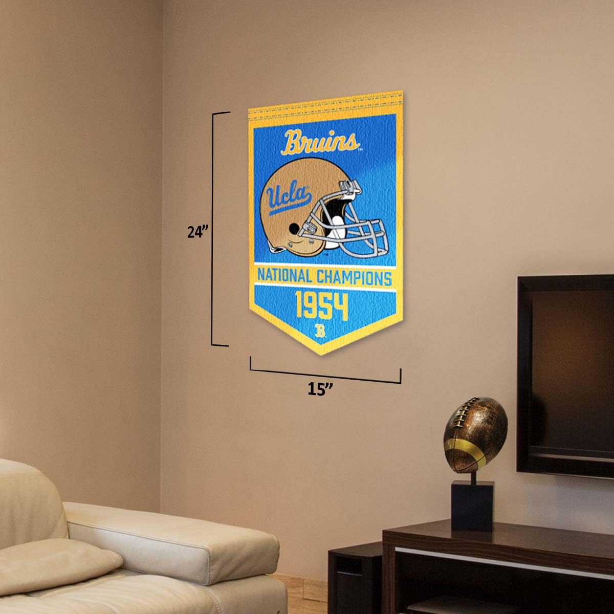 Bruins Football Champions Banners - Sports Collectibles, Sports Memorabilia, Sports Fan Shop, Sports Gifts