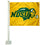 College Flags & Banners Co. North Dakota State Bison Gold Car Flag - Sports Collectibles, Sports Memorabilia, Sports Fan Shop, Sports Gifts