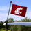 College Flags & Banners Co. Washington State University Golf Cart and Boat Flag - Sports Collectibles, Sports Memorabilia, Sports Fan Shop, Sports Gifts