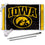 College Flags & Banners Co. Hawkeyes Arch Logo Flag with Pole and Bracket Holder University Set - Sports Collectibles, Sports Memorabilia, Sports Fan Shop, Sports Gifts
