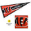 Cincinnati Bengals Embroidered and Sewn Pennant - Sports Collectibles, Sports Memorabilia, Sports Fan Shop, Sports Gifts