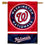 WinCraft Washington Nationals Double Sided House Flag - Sports Collectibles, Sports Memorabilia, Sports Fan Shop, Sports Gifts
