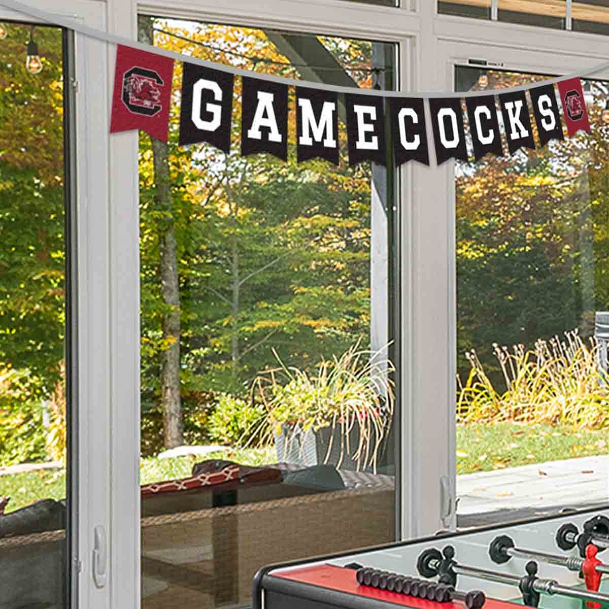 South Carolina Gamecocks Banner String Pennant Flags - Sports Collectibles, Sports Memorabilia, Sports Fan Shop, Sports Gifts
