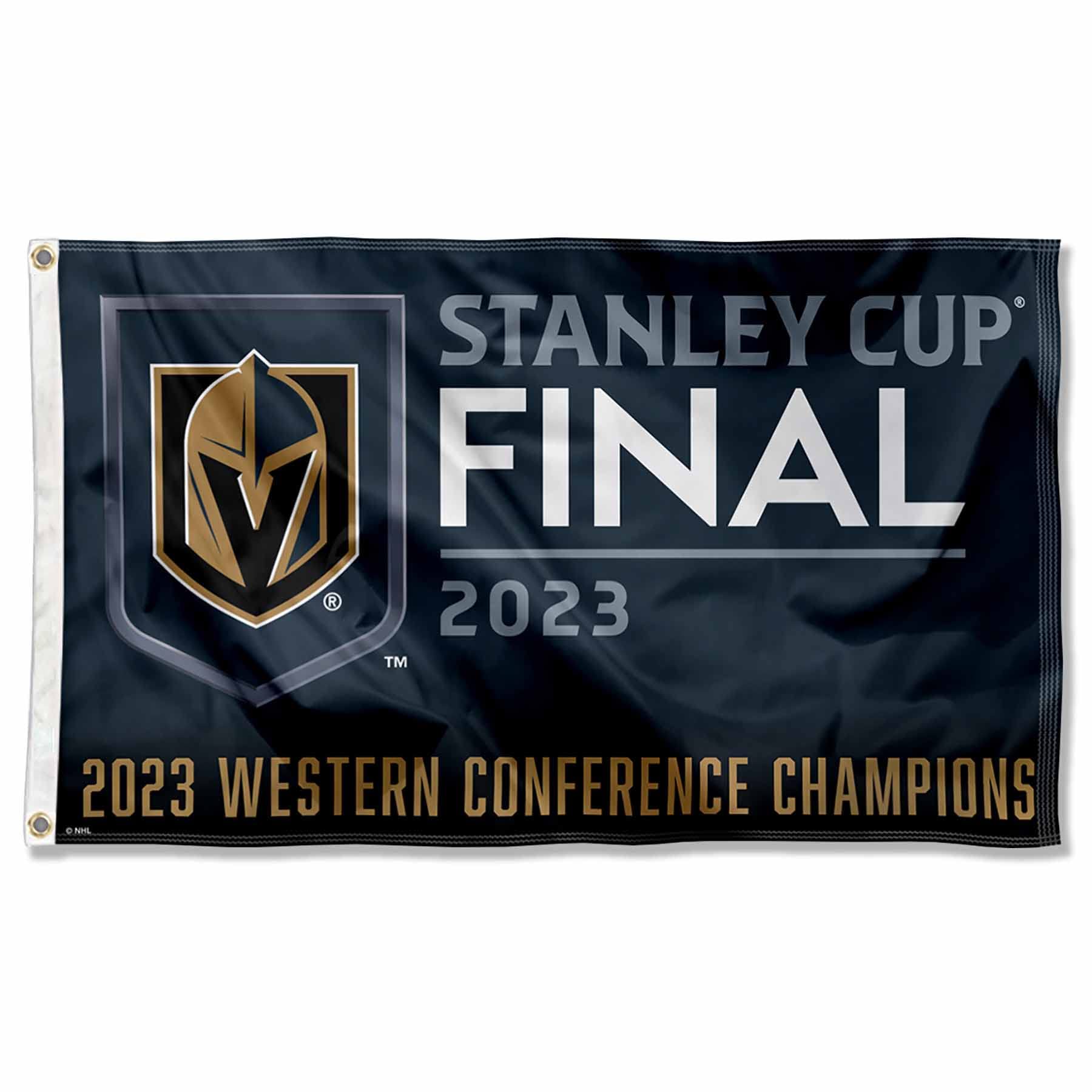 WinCraft Vegas Golden Knights 2023 Stanley Cup Finals Grommet Flag - Sports Collectibles, Sports Memorabilia, Sports Fan Shop, Sports Gifts