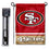 WinCraft San Francisco 49ers Garden Flag with Stand Holder - Sports Collectibles, Sports Memorabilia, Sports Fan Shop, Sports Gifts