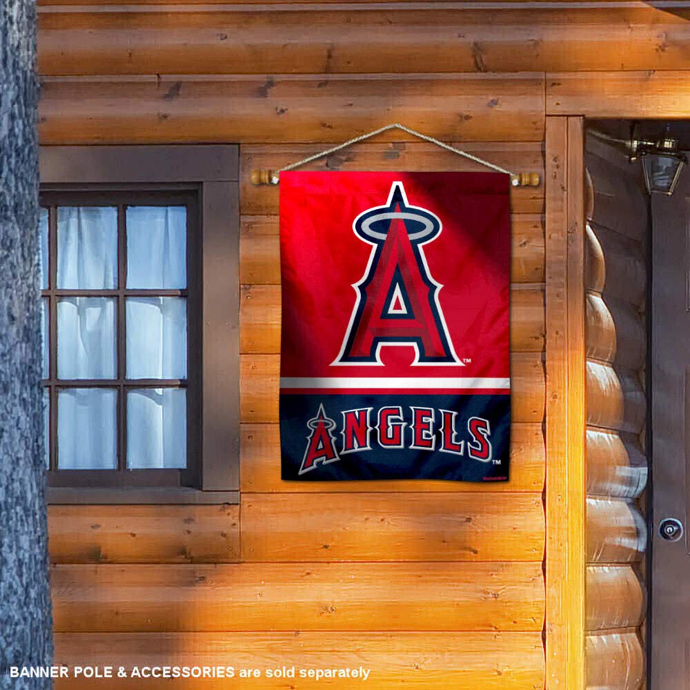 WinCraft Los Angeles Angels Double Sided House Flag - Sports Collectibles, Sports Memorabilia, Sports Fan Shop, Sports Gifts