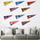 Missouri Valley Conference College Pennant Set - Sports Collectibles, Sports Memorabilia, Sports Fan Shop, Sports Gifts