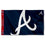 WinCraft Atlanta Braves Printed Header Flag 3x5 Banner - Sports Collectibles, Sports Memorabilia, Sports Fan Shop, Sports Gifts