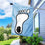 College Flags & Banners Co. University of North Carolina Heel House Flag with Flag Pole Set - Sports Collectibles, Sports Memorabilia, Sports Fan Shop, Sports Gifts